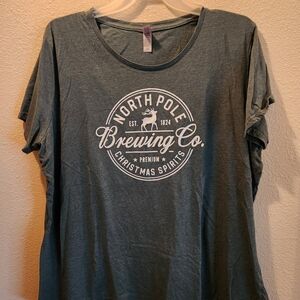 North Pole Brewing Co. Women's Green Tee
